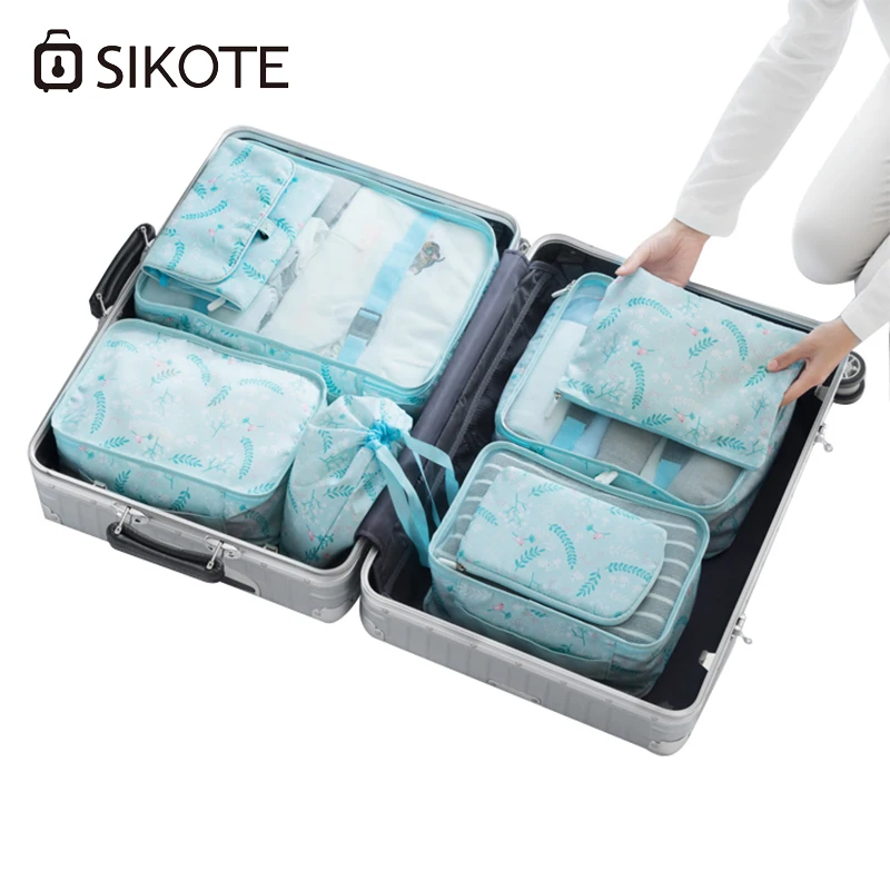 SIKOTE 8pcs/set Convenience Travel Storage Bags Packing Print Organizers Toiletry Organizer Travel Accessories
SIKOTE 8pcs/set Convenience Travel Storage Bags Packing Print Organizers Toiletry Organizer Travel Accessories