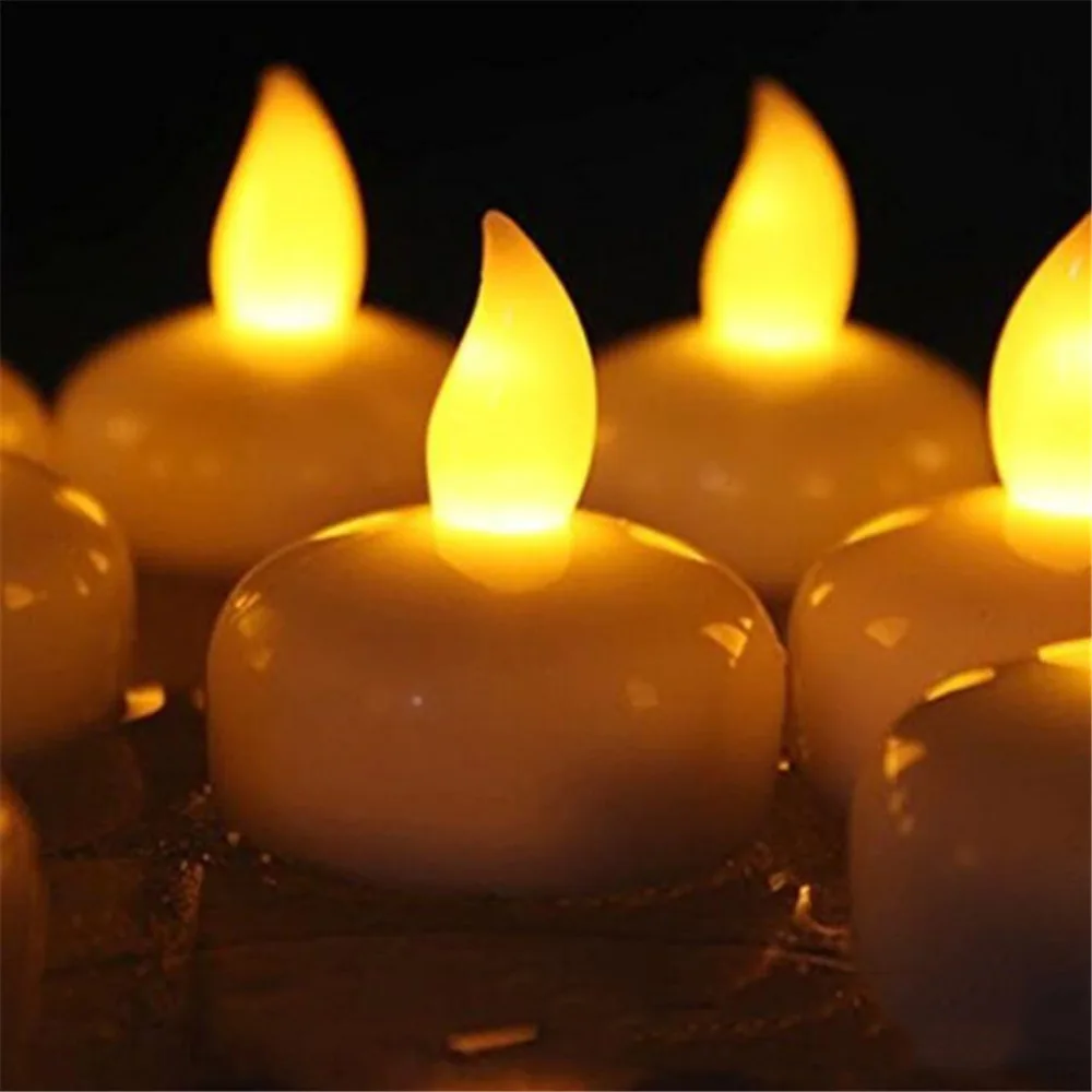 Water Sensor LED Flameless Floating Electronic Candle Bath SPA Pray Waterproof Tealight Tea Light Wedding Party lamp 12pcs/lot
Water Sensor LED Flameless Floating Electronic Candle Bath SPA Pray Waterproof Tealight Tea Light Wedding Party lamp 12pcs/lot