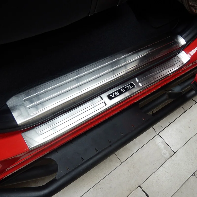 Stainless steel door step sill guard protector cover trim for Toyota Tundra 2008 2009 2010 2011 2012 2013 2014 2015 2016 2017-20
Stainless steel door step sill guard protector cover trim for Toyota Tundra 2008 2009 2010 2011 2012 2013 2014 2015 2016 2017-20