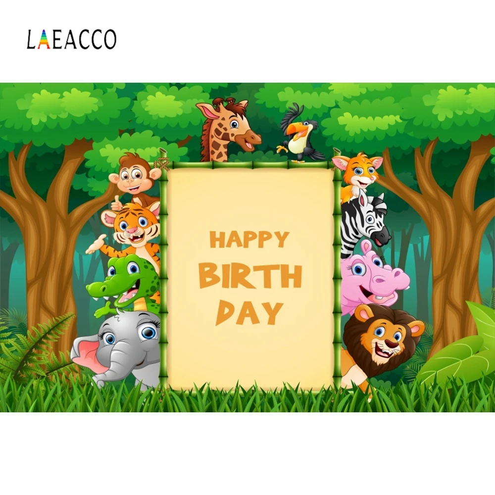 Laeacco Monkey Elephant Tiger Animals Jungle Birthday Photography Backgrounds Customized Photographic Backdrops for Photo Studio
Laeacco Monkey Elephant Tiger Animals Jungle Birthday Photography Backgrounds Customized Photographic Backdrops for Photo Studio