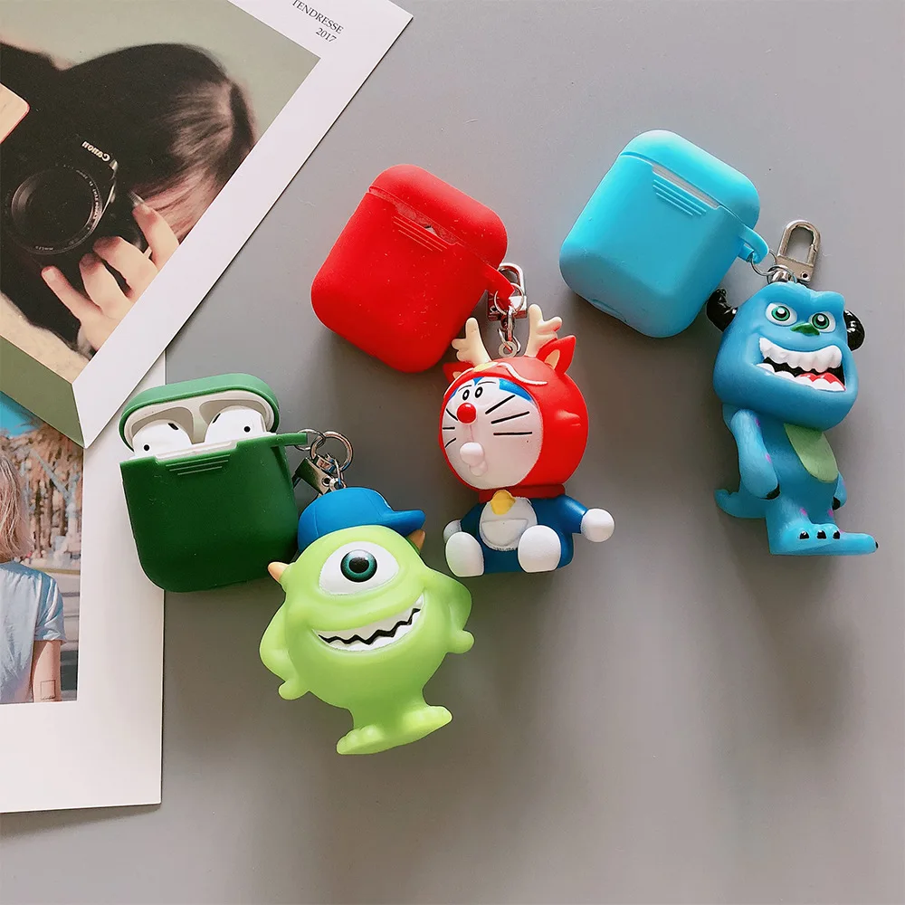 Cute Monsters University Mike Wazowski James P. Sullivan Doll Keychain AirPods Wireless Earphone Case AirPods Protective Cover
Cute Monsters University Mike Wazowski James P. Sullivan Doll Keychain AirPods Wireless Earphone Case AirPods Protective Cover