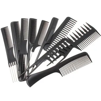 10 pcs Professional Hair Comb Anti-static Barbershop Style Makeup Brush Salon Products Home DIY Hair Styling Tools NShopping
10 pcs Professional Hair Comb Anti-static Barbershop Style Makeup Brush Salon Products Home DIY Hair Styling Tools NShopping