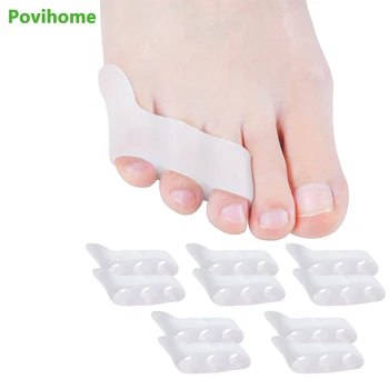 6Pcs Silicone Toe Straightener Protector Hallux Valgus Corrector Orthopedic Toe Separator Pedicure Feet Care Massage D1254
6Pcs Silicone Toe Straightener Protector Hallux Valgus Corrector Orthopedic Toe Separator Pedicure Feet Care Massage D1254