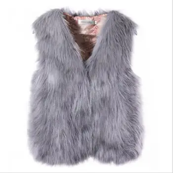 Winter imitation fox fur vest warm vest female fashion casual Faux Fur vest Office Lady jacket
Winter imitation fox fur vest warm vest female fashion casual Faux Fur vest Office Lady jacket