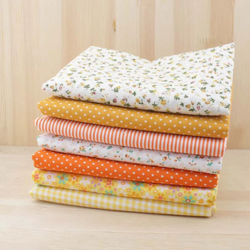 High Quality 7Pcs/Lot 50cm x50cm plain thin Patchwork Cotton dobby Fabric Floral Series Quilt Charm Quarters Bundle Sewing
High Quality 7Pcs/Lot 50cm x50cm plain thin Patchwork Cotton dobby Fabric Floral Series Quilt Charm Quarters Bundle Sewing