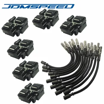 JDMSPEED Black Color Plug Wire Sets With Ignition Spark Coils 6 Pcs Fits For Mercedes-Benz C CL CLK ML Class
JDMSPEED Black Color Plug Wire Sets With Ignition Spark Coils 6 Pcs Fits For Mercedes-Benz C CL CLK ML Class