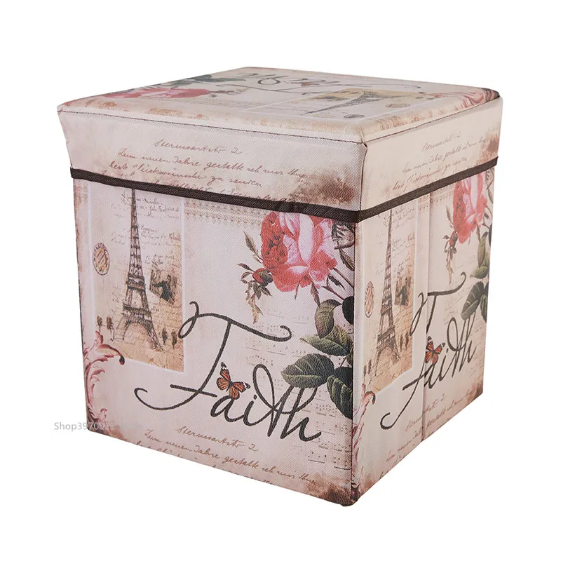 Hot Multi-function Non-woven Square Retro Folding Storage Stool Storage Boxes Organizer Kids Book Sundries Home Decoration
Hot Multi-function Non-woven Square Retro Folding Storage Stool Storage Boxes Organizer Kids Book Sundries Home Decoration
