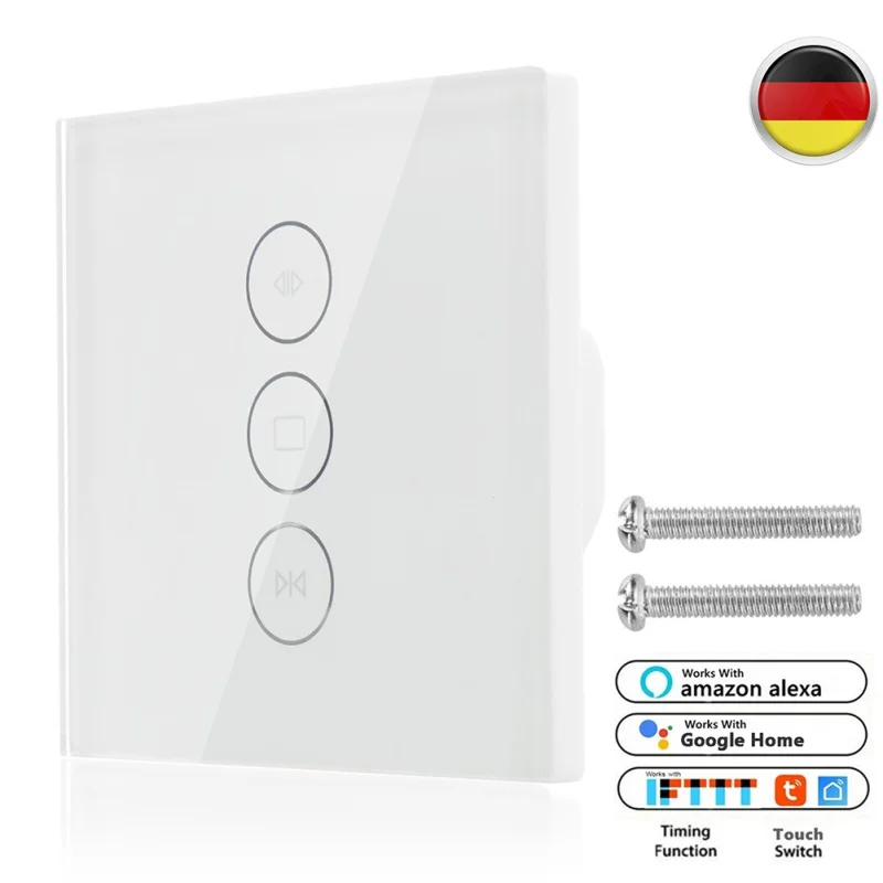 Smart Life WiFi Curtain Switch for Electric Motorized Curtain Blind Roller Shutter For Google Home Amazon Alexa Voice Control
Smart Life WiFi Curtain Switch for Electric Motorized Curtain Blind Roller Shutter For Google Home Amazon Alexa Voice Control