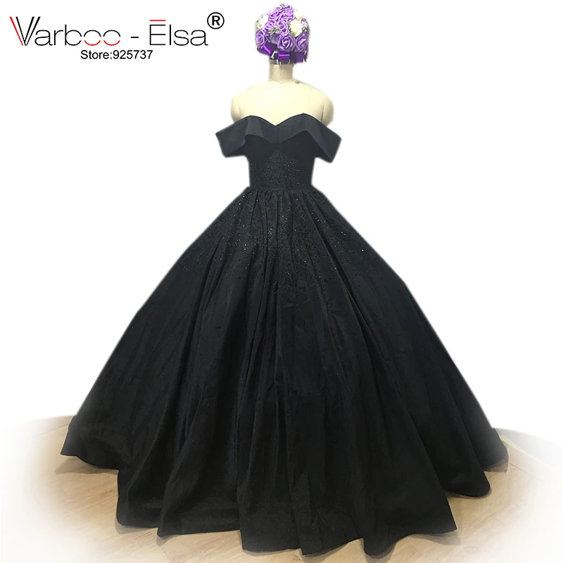 big black ball gowns