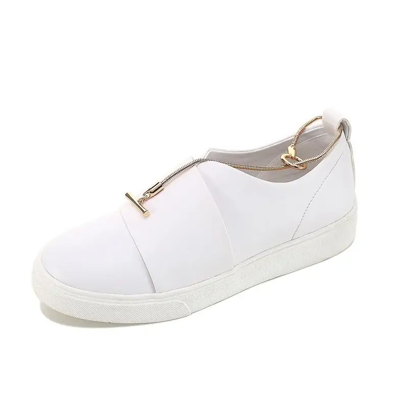 Spring Leisure Students Comfortable Trend Low-heeled Comfortable Footchain Fashion Women's Shoes white Dames Schoenen contracted
Spring Leisure Students Comfortable Trend Low-heeled Comfortable Footchain Fashion Women's Shoes white Dames Schoenen contracted