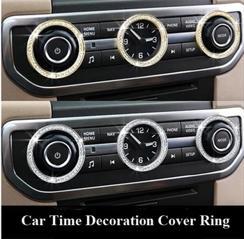 Chrome Car Time Cover Ring Sticker Auto Clock Decoration Cover Frame Trim For Land Rover Discovery 4 2009-2016 Car Styling
Chrome Car Time Cover Ring Sticker Auto Clock Decoration Cover Frame Trim For Land Rover Discovery 4 2009-2016 Car Styling