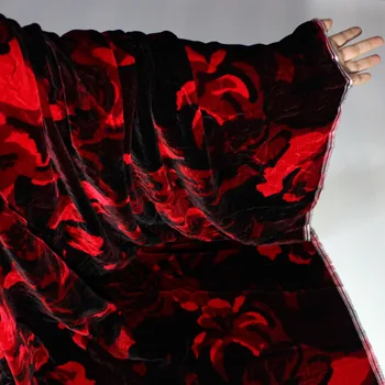 Dress fabric long sleeve shirt top grade silk velvet fabric cloth wedding young mother dress
Dress fabric long sleeve shirt top grade silk velvet fabric cloth wedding young mother dress