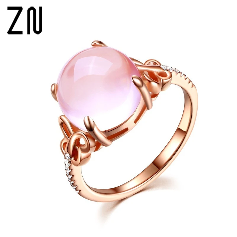 ZN 2019 Fashion Jewelry Ring Cubic Rose Gold Color Ross Quartz Crystal Pink Opal Ring Butterfly Jewelry Wholesale for Women
ZN 2019 Fashion Jewelry Ring Cubic Rose Gold Color Ross Quartz Crystal Pink Opal Ring Butterfly Jewelry Wholesale for Women