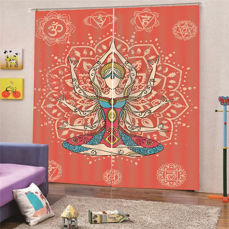 3D Digital Print India style Modern blackout curtains for living room bedroom window kitchen cloth drapes Blinds panel decor M21
3D Digital Print India style Modern blackout curtains for living room bedroom window kitchen cloth drapes Blinds panel decor M21