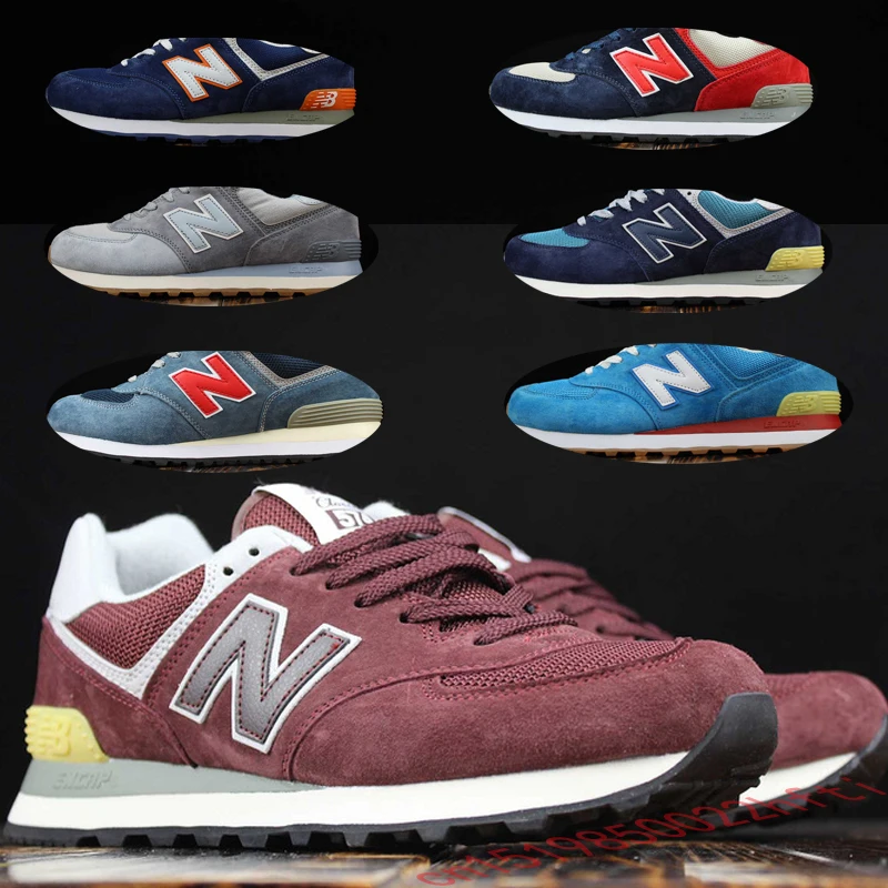 

2019 NEW BALANCE M W 574 classic running shoes men sport shoes women Retro-fashioned casual shoes 36-44 1500/996/997