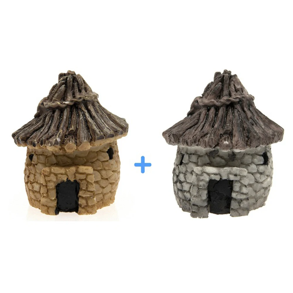 New 2Pcs Cute House DIY Resin Fairy Garden Craft Home Decoration Ornament Miniature Micro Gnome Terrarium Gift
New 2Pcs Cute House DIY Resin Fairy Garden Craft Home Decoration Ornament Miniature Micro Gnome Terrarium Gift