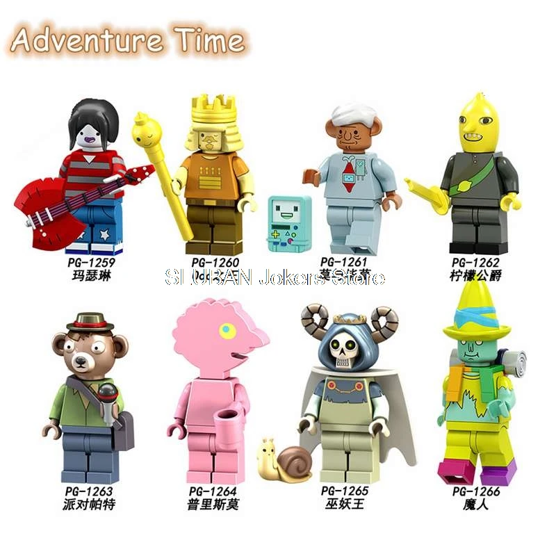 Adventure Time Finn Jake Building Blocks Toys for Children Legoing Movie Cartoon Princess Bubblegum Marceline Vampire Queen King
Adventure Time Finn Jake Building Blocks Toys for Children Legoing Movie Cartoon Princess Bubblegum Marceline Vampire Queen King
