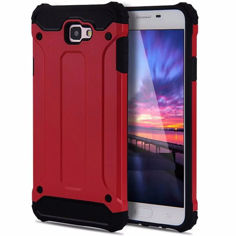 Case for Samsung J7 Prime Galaxy on Heavy Duty Armor Silicone Shockproof Hard Back Cover Shock Proof |