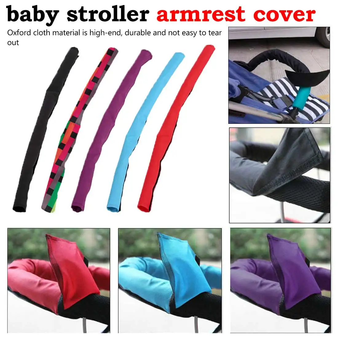 Universal Baby Stroller Armrest Cover Pushchair Pram Front Handle Infant Trolley Stroller Armrest Cover Cloth Accessories Tool
Universal Baby Stroller Armrest Cover Pushchair Pram Front Handle Infant Trolley Stroller Armrest Cover Cloth Accessories Tool