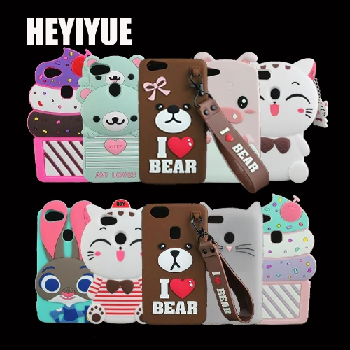 For OPPO A83 F5 F7 A73 A57 A59 A79 R15 HOT 3D Silicon Cupcake Cat Pig Minnie Mickey Cartoon Soft Phone Back Skin Cover Case
For OPPO A83 F5 F7 A73 A57 A59 A79 R15 HOT 3D Silicon Cupcake Cat Pig Minnie Mickey Cartoon Soft Phone Back Skin Cover Case