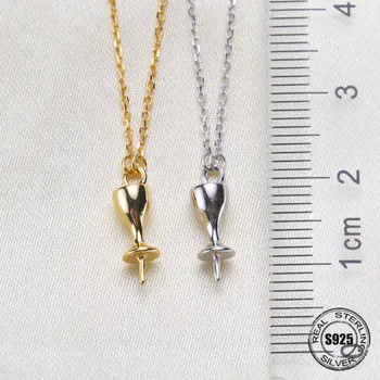 Necklace Pendant Findings S925 Sterling Silver Necklace Chain Settings Jewelry Parts Fittings Jewelry Making Charm Accessories
Necklace Pendant Findings S925 Sterling Silver Necklace Chain Settings Jewelry Parts Fittings Jewelry Making Charm Accessories