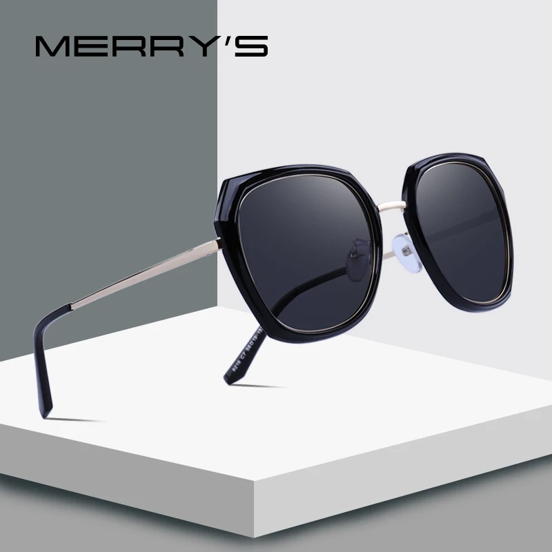 MERRY'S DESIGN Women Brand Designer Sunglasses Fashion Polarized Sun Glasses Metal Temple 100% UV Protection S'6216
MERRY'S DESIGN Women Brand Designer Sunglasses Fashion Polarized Sun Glasses Metal Temple 100% UV Protection S'6216