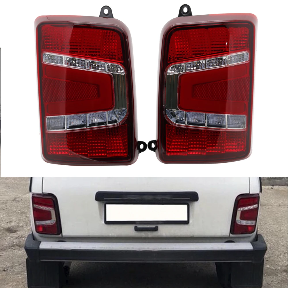 2Pcs LED Tail Lights for Lada Niva 4x4 1995 Rear Turn Signal Car Styling Accessories Tail Turn Signal lamp Taillights
2Pcs LED Tail Lights for Lada Niva 4x4 1995 Rear Turn Signal Car Styling Accessories Tail Turn Signal lamp Taillights