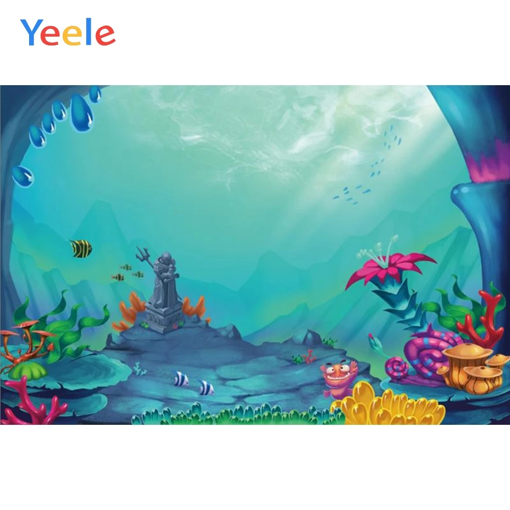 Yeele Underwater World Colorful Coral Fish Portrait Photography Backgrounds Wall Photographic Backdrops Props For Photo Studio
Yeele Underwater World Colorful Coral Fish Portrait Photography Backgrounds Wall Photographic Backdrops Props For Photo Studio
