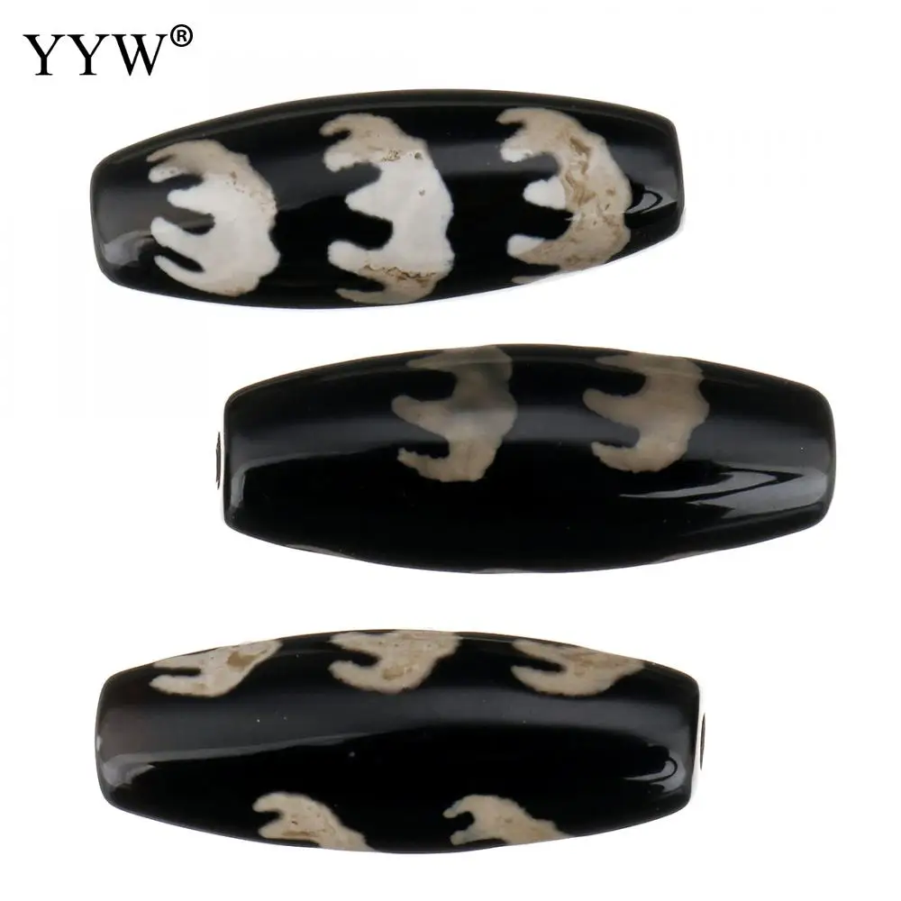 Натуральные тибетские бусины Agata Onyx Dzi, тибетские ювелирные изделия, пять благословений, желаний, счастливые бусины 28x10,50x10,50 мм, отверстие: прибл. 2,5 мм, 5 шт./лот
Натуральные тибетские бусины Agata Onyx Dzi, тибетские ювелирные изделия, пять благословений, желаний, счастливые бусины 28x10,50x10,50 мм, отверстие: прибл. 2,5 мм, 5 шт./лот