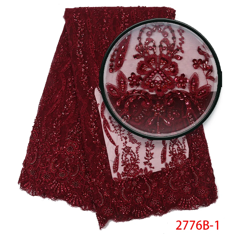 Wine Red Handmade Beads Lace Fabrics High Quality Bridal Lace Fabric with Beads Embroidery Luxury Beaded Lace Fabric APW2776B
Wine Red Handmade Beads Lace Fabrics High Quality Bridal Lace Fabric with Beads Embroidery Luxury Beaded Lace Fabric APW2776B
