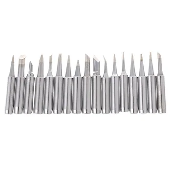 17pcs Lead Free Soldering Iron Tips Set 900M T For HAKKO 936 YIHUA Soldering Station Soldering Iron Tip
17pcs Lead Free Soldering Iron Tips Set 900M T For HAKKO 936 YIHUA Soldering Station Soldering Iron Tip