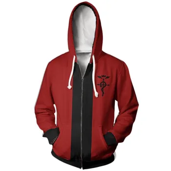 PLstar Cosmos 2019 New Japanese Anime Fullmetal Alchemist Cosplay 3D Print Zip Hoodies Women/Men's Thicken Hooded Sweatshirt Top
PLstar Cosmos 2019 New Japanese Anime Fullmetal Alchemist Cosplay 3D Print Zip Hoodies Women/Men's Thicken Hooded Sweatshirt Top