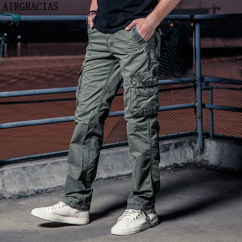 AIRGRACIAS Hot Sale Men\'s Multi-pockets Fashion Ca...