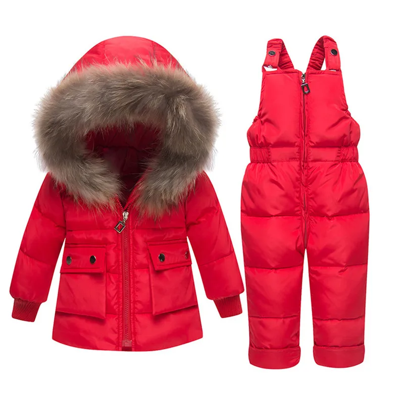 Winter Warm Girls Clothing Sets Detachable Hooded Down Jacket Outerwear Coat+Suspender Jumpsuit 2pc Suits Girls Clothes 1-3Years 
Winter Warm Girls Clothing Sets Detachable Hooded Down Jacket Outerwear Coat+Suspender Jumpsuit 2pc Suits Girls Clothes 1-3Years