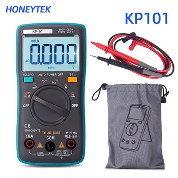 Multimeter True RMS Tester ESR Digital Multimeters Voltmeter 6000 Counts Auto Range Diode Tester Electric Measuring Instrument
Multimeter True RMS Tester ESR Digital Multimeters Voltmeter 6000 Counts Auto Range Diode Tester Electric Measuring Instrument