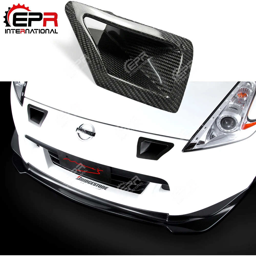For Nissan 370Z Z34 Tuning Carbon Fiber Front Bumper Air Duct Set For Nissan 370Z Z34 Car Styling
For Nissan 370Z Z34 Tuning Carbon Fiber Front Bumper Air Duct Set For Nissan 370Z Z34 Car Styling