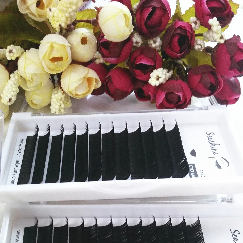 Seashine False Eyelash Extensions Korea PBT Fiber Individual Lashes Supplies Maquiagem Cilios Volume Fan Eye Lashes
Seashine False Eyelash Extensions Korea PBT Fiber Individual Lashes Supplies Maquiagem Cilios Volume Fan Eye Lashes