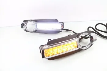 Osmrk led drl daytime running light for Mitsubishi PAJERO montero 2015-2018 with yellow turn signal and wireless control
Osmrk led drl daytime running light for Mitsubishi PAJERO montero 2015-2018 with yellow turn signal and wireless control