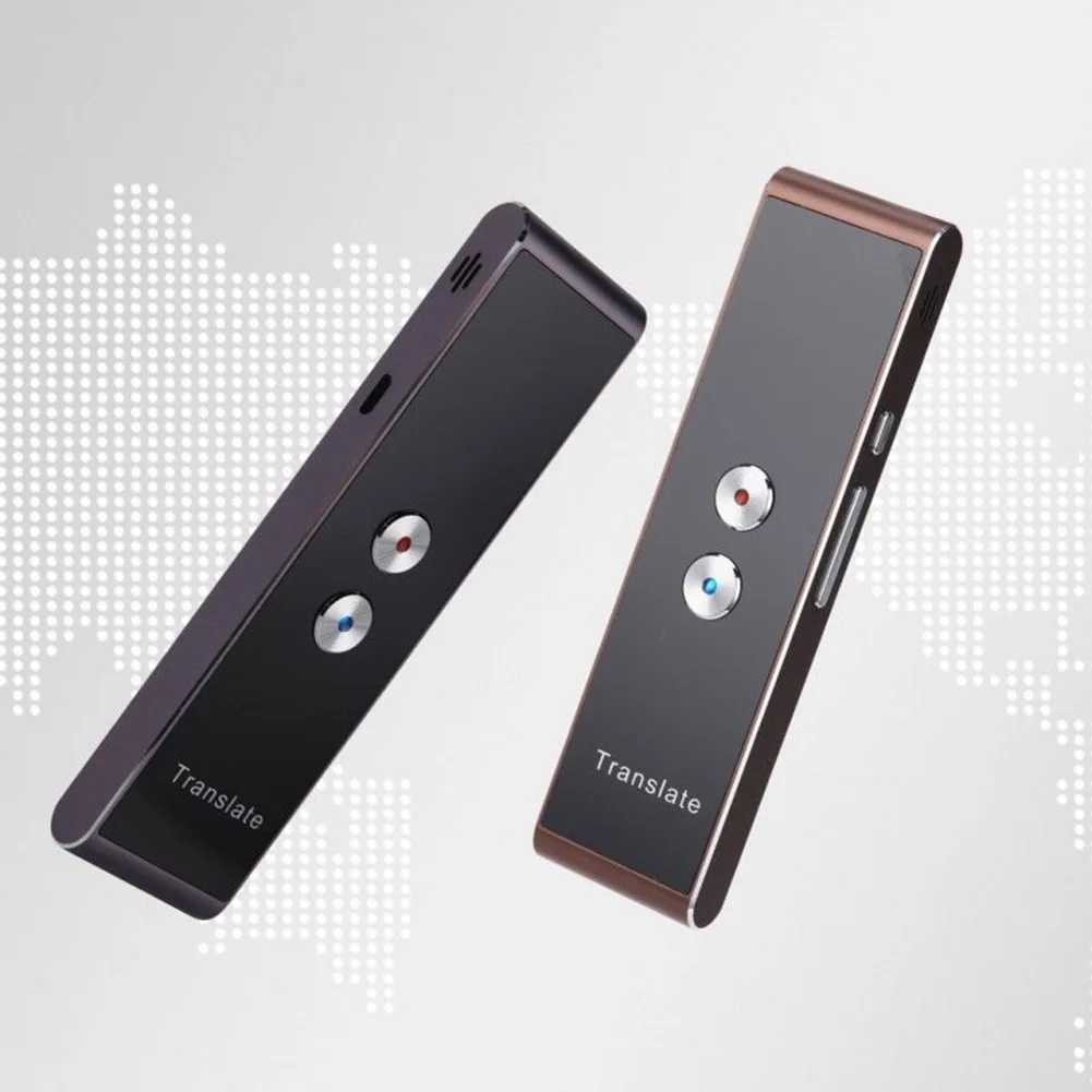 Portable Smart Voice Speech Translator Two-Way Real Time 30 Multi-Language Translation For Learning Travelling Business Meeting
Portable Smart Voice Speech Translator Two-Way Real Time 30 Multi-Language Translation For Learning Travelling Business Meeting