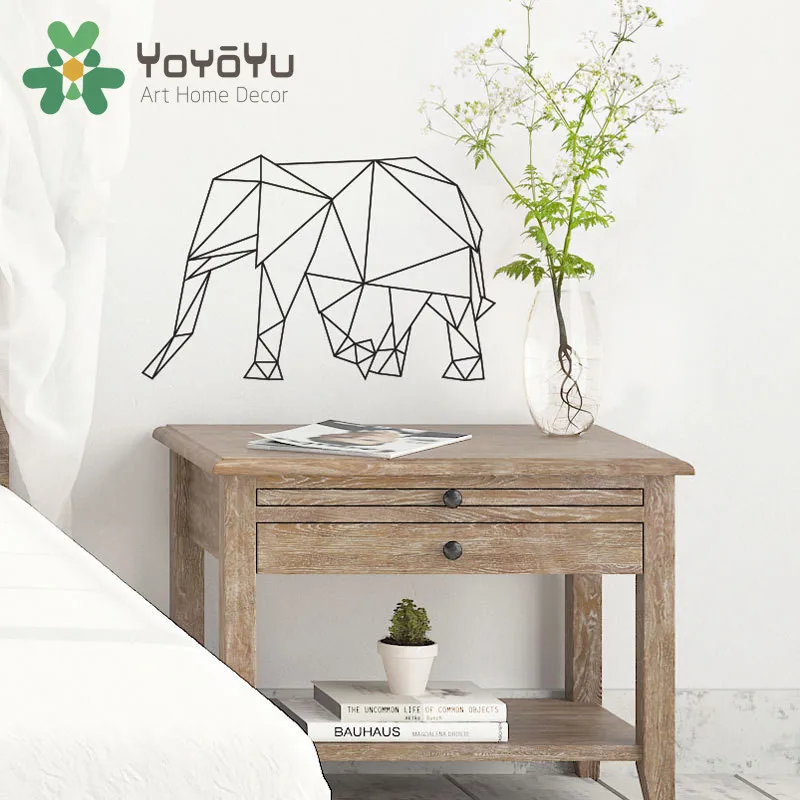 Art Geometric Polynomial Elephant - Modern Elephant Wall Vinyl Decal for Living Rooms Kis Nirsery Room Decor DIY Sticker NY-74
Art Geometric Polynomial Elephant - Modern Elephant Wall Vinyl Decal for Living Rooms Kis Nirsery Room Decor DIY Sticker NY-74