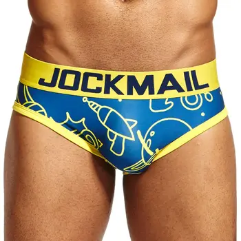JOCKMAIL Brand Sexy Mens Underwear Briefs Digitally printed UFO panties calzoncillos hombre slip Men Bikini cuecas Gay Underwear
JOCKMAIL Brand Sexy Mens Underwear Briefs Digitally printed UFO panties calzoncillos hombre slip Men Bikini cuecas Gay Underwear