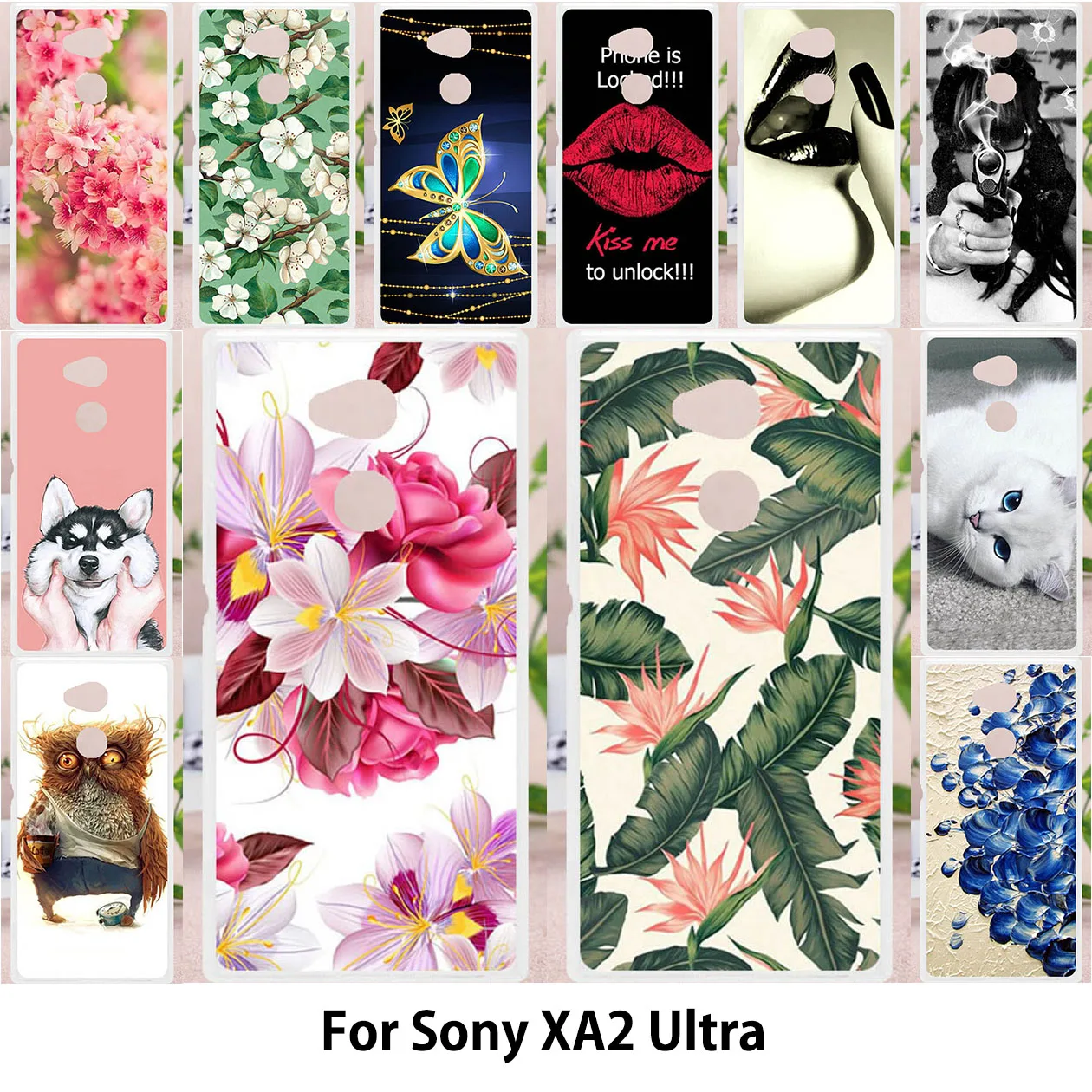TAOYUNXI For Case Sony Xperia XA2 Ultra Case For Sony XA2 Ultra Cover H3213 Soft Silicone Painting Case Owl Cat Animal Patterned
TAOYUNXI For Case Sony Xperia XA2 Ultra Case For Sony XA2 Ultra Cover H3213 Soft Silicone Painting Case Owl Cat Animal Patterned