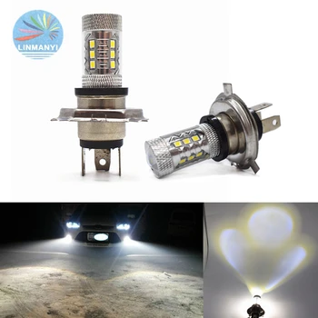 2PCS Auto Car led H4 fog light lamp H4 80W 16SMD 2835Chip DRL High Power Fog Lights Driving light External light White 6000K 12V
2PCS Auto Car led H4 fog light lamp H4 80W 16SMD 2835Chip DRL High Power Fog Lights Driving light External light White 6000K 12V
