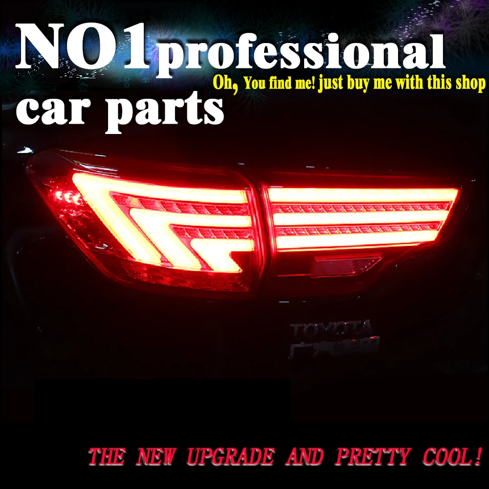 OUMIAO Car Tail light For Toyota Highlander 2015 2016 2017 2018 Auto 12V LED Rear Lights Lamp Trunk Taillight DRL+Signal+Brake+R
OUMIAO Car Tail light For Toyota Highlander 2015 2016 2017 2018 Auto 12V LED Rear Lights Lamp Trunk Taillight DRL+Signal+Brake+R