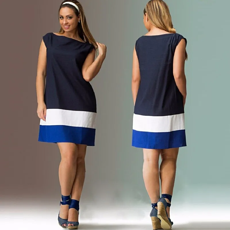 Plus Size Women Clothing Big Size Summer Dress 2018 Casual Sleeveless Mini Women Dress 6XL Beach Dress 5XL Party Dress Vestidos
Plus Size Women Clothing Big Size Summer Dress 2018 Casual Sleeveless Mini Women Dress 6XL Beach Dress 5XL Party Dress Vestidos