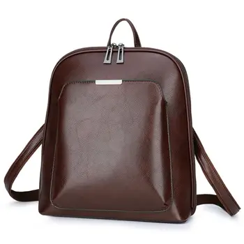 Vintage Backpack Female Leather Women's backpack Large Capacity School Bag for Girls Leisure Shoulder Bags for Women(Brown)
Vintage Backpack Female Leather Women's backpack Large Capacity School Bag for Girls Leisure Shoulder Bags for Women(Brown)