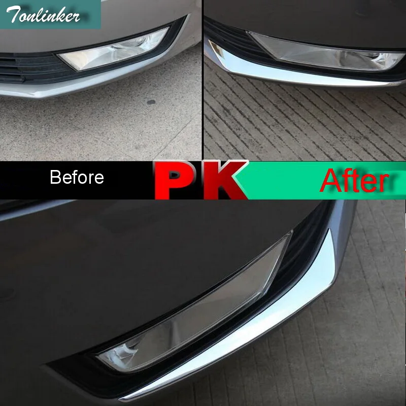 Tonlinker 2Pcs Car Styling ABS Chrome under Front fog light sticker Cover Case Stickers For SKODA OCTAVIA A7 2015-16 Accessories
Tonlinker 2Pcs Car Styling ABS Chrome under Front fog light sticker Cover Case Stickers For SKODA OCTAVIA A7 2015-16 Accessories