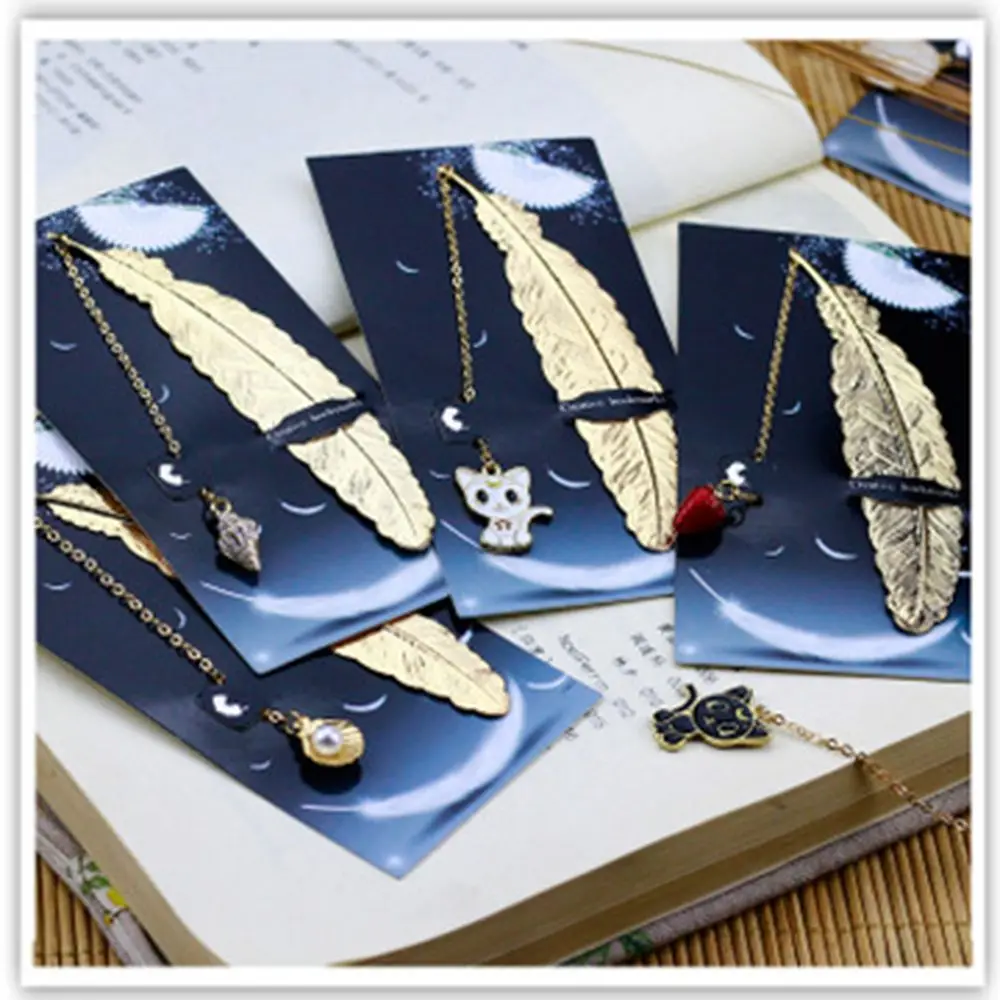 1pcs Retro Metal Feather Bookmark Page Mark Creative Book Mark Korean Stationery Gift Package School Supplies 13 Styles
1pcs Retro Metal Feather Bookmark Page Mark Creative Book Mark Korean Stationery Gift Package School Supplies 13 Styles
