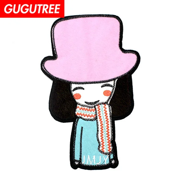 GUGUTREE embroidery big girls patches belle patches badges applique patches for clothing XC-368
GUGUTREE embroidery big girls patches belle patches badges applique patches for clothing XC-368