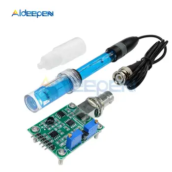 Liquid PH Value Detection Detect Regulator Sensor Module Monitoring Control Meter Tester PH 0-14 with PH Electrode Probe
Liquid PH Value Detection Detect Regulator Sensor Module Monitoring Control Meter Tester PH 0-14 with PH Electrode Probe